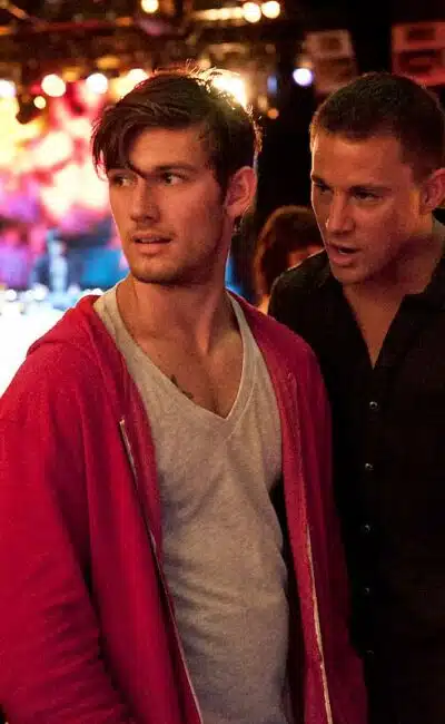 Alex Pettyfer et Channing Tatum dans Magic Mike (2012)