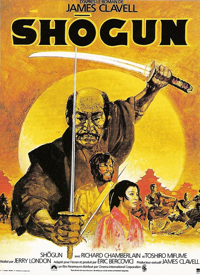 Shogun, affiche du film avec Richard Chamberlain