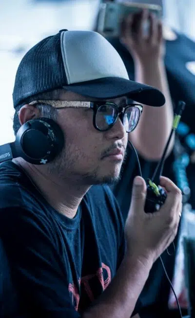 Jeong Byeong-gil sur le tournage de Carter pour Netflix