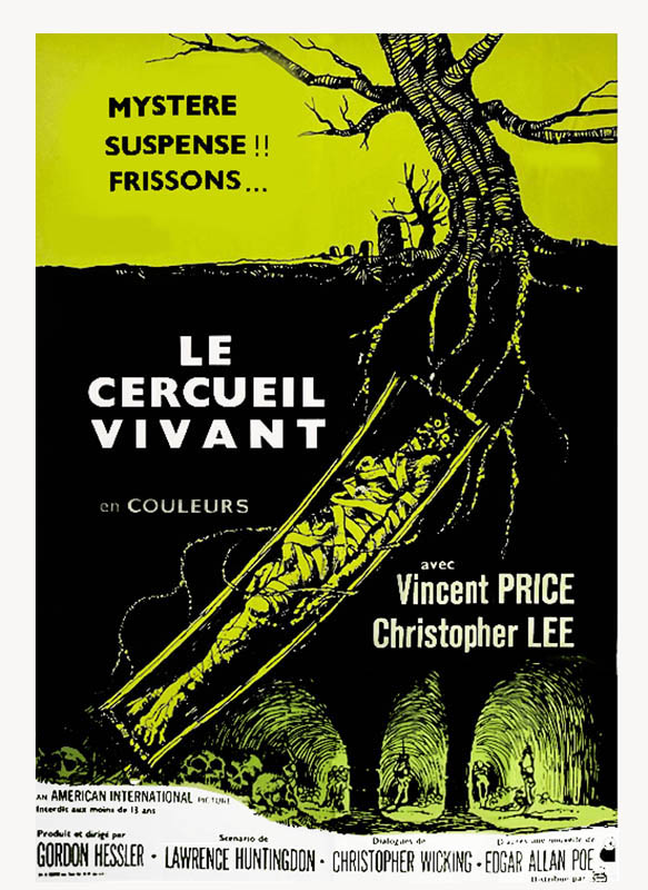 Le Cercueil vivant (The Oblong Box), affiche du film