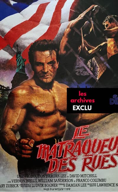 Le matraqueur des rues, affiche du film de Damien Lee, exclusivité CinéDweller