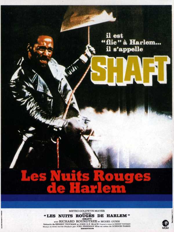 Shaft, les nuits rouges de Harlem, l'affiche