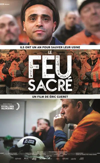 Feu sacré d'Eric Guéret, affiche