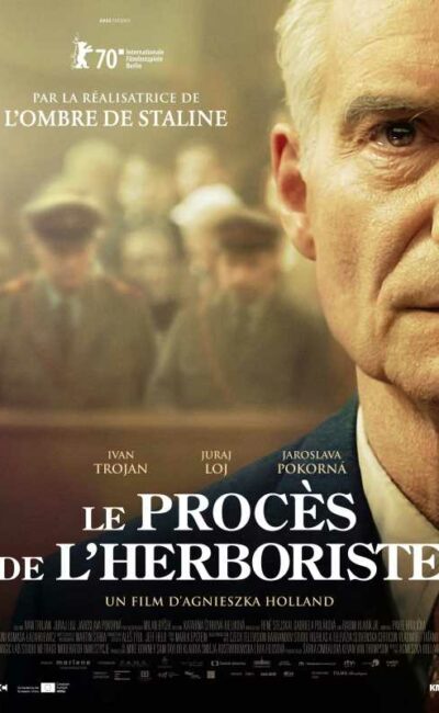 Le procès de l'herboriste, l'affiche