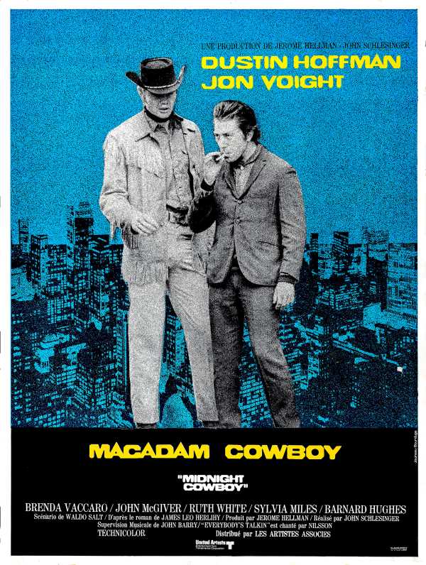 Macadam Cowboy, l'affiche