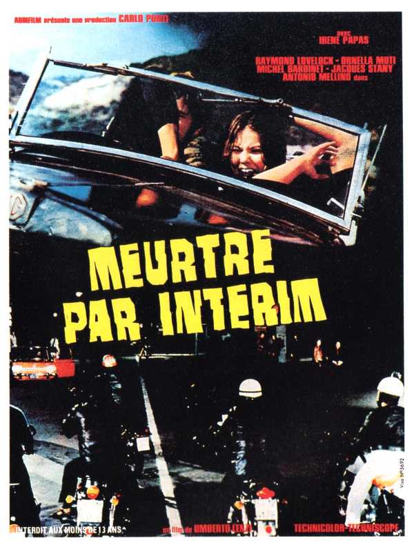 Meurtre par intérim, l'affiche