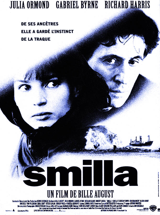 Smilla de Bille August, affiche du film avec Julia Ormond