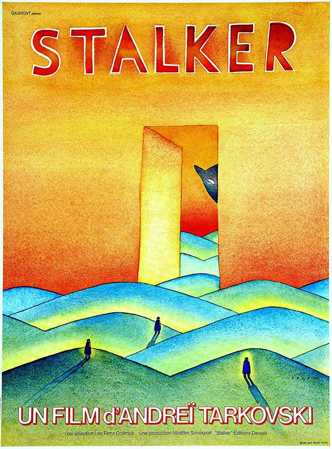 Stalker de Andrei Tarkovki, affiche française