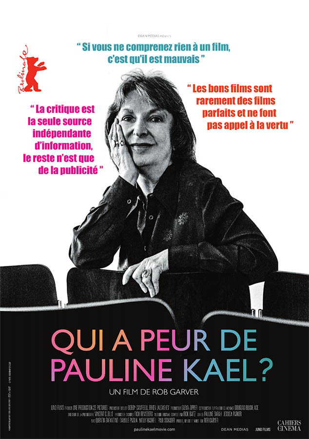 Affiche de Qui a peur Pauline Kael (2022)!