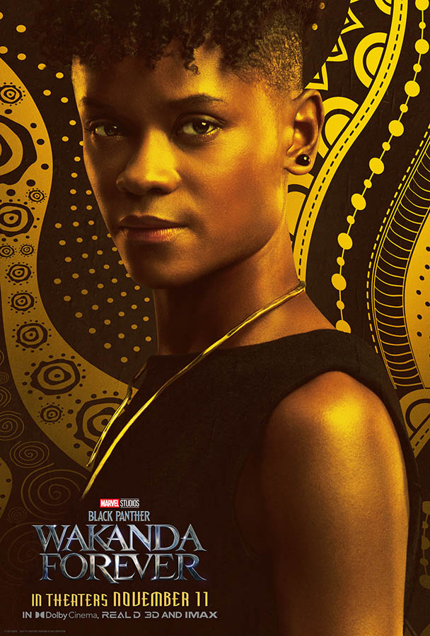 Letitia Wright dans Black Panther Wakanda Forever