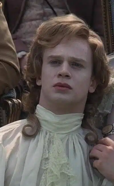 Leon Vitali dans "Barry Lyndon" (1975) de Stanley Kubrick