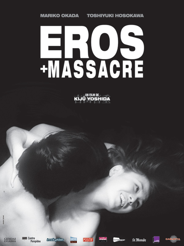 Affiche (reprise) d'"Eros + massacre"