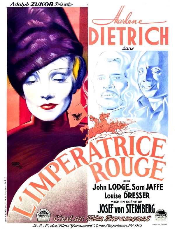 L'impératrice rouge, l'affiche