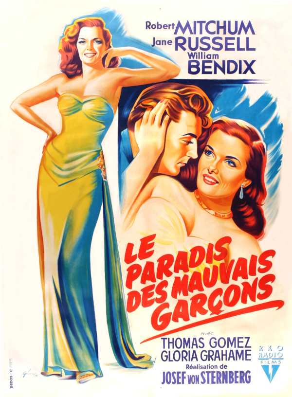 Le paradis des mauvais garçons, l'affiche