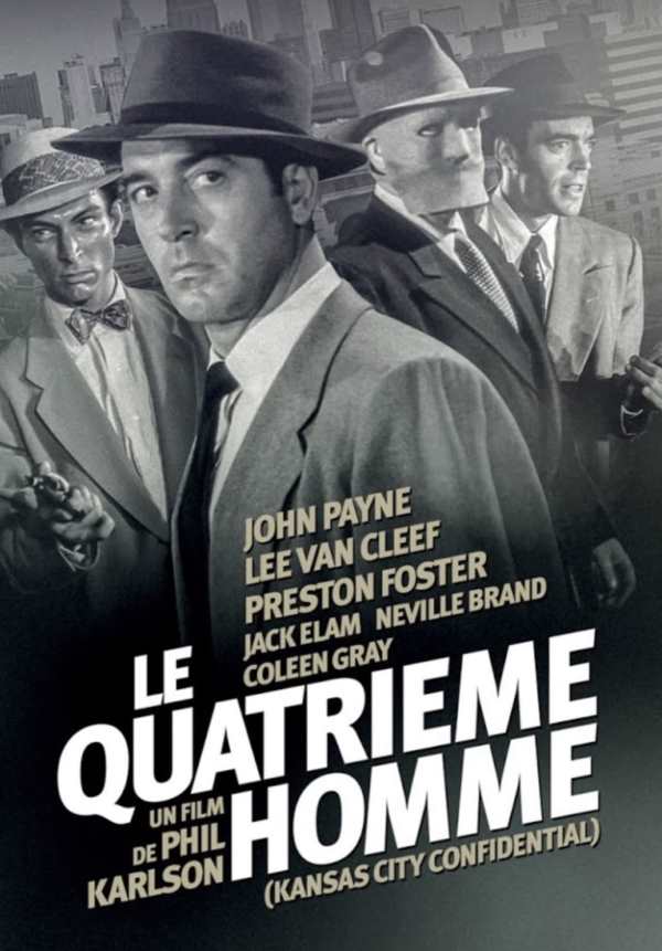 Le quatrième homme de Phil Karlson, la jaquette