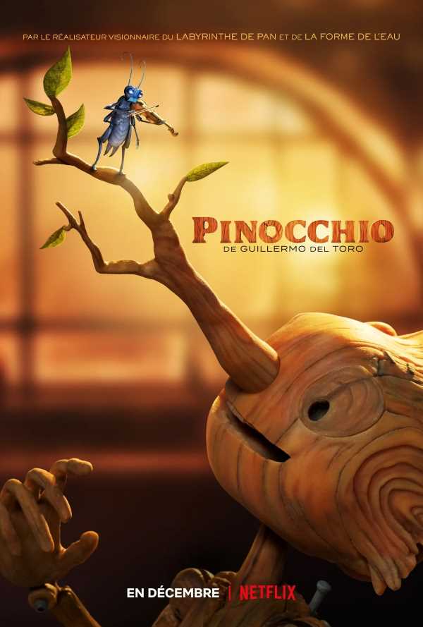 Pinocchio de del Toro, l'affiche
