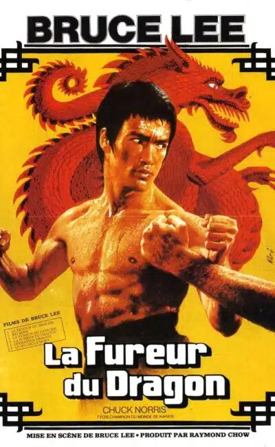 La fureur du dragon, affiche du film