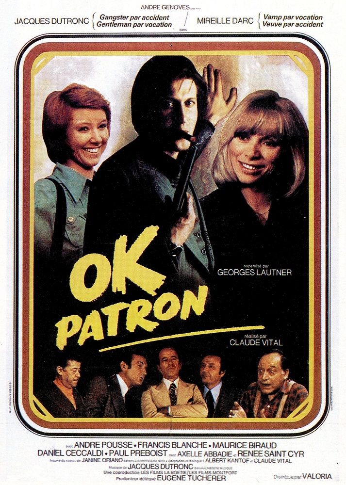 Affiche de "OK patron" de Claude Vital