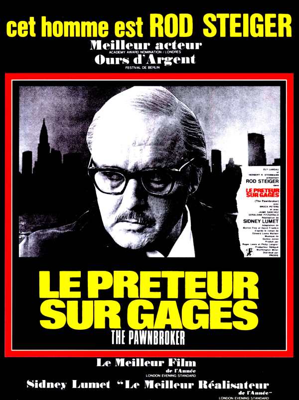 Le prêteur sur gages, l'affiche
