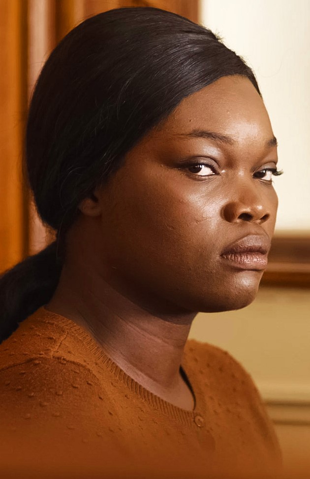 Guslagie Malanda dans Saint Omer d'Alice Diop (2022)
