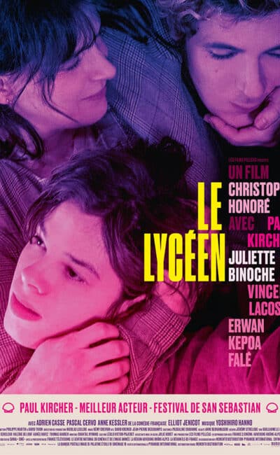 Le lycée, affiche du film de Christophe Honoré (2022)