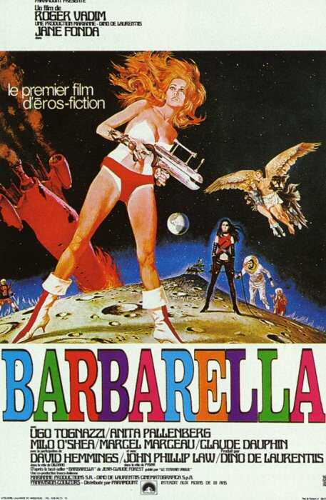 Affiche de "Barbarella" (1968) de Roger Vadim