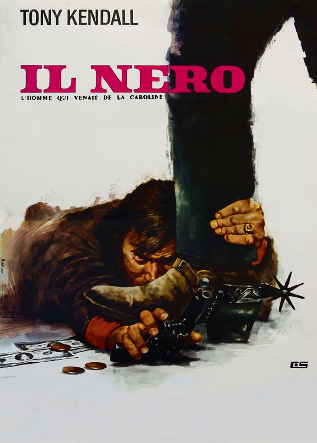 Il niro, l'homme qui venait de la Caroline, affiche