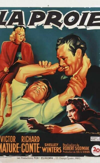 La proie, l'affiche du film de 1948