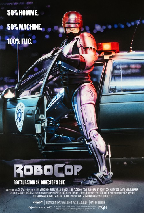 Affiche de Robocop (reprise 2026, 4K)