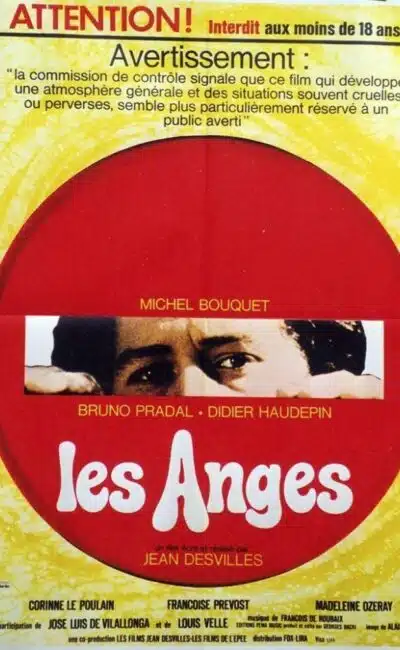 Affiche du film "Les anges" de Jean Desvilles