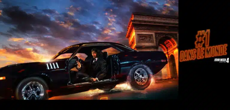 Top Week-end : John Wick 4 en 2e place (seulement)