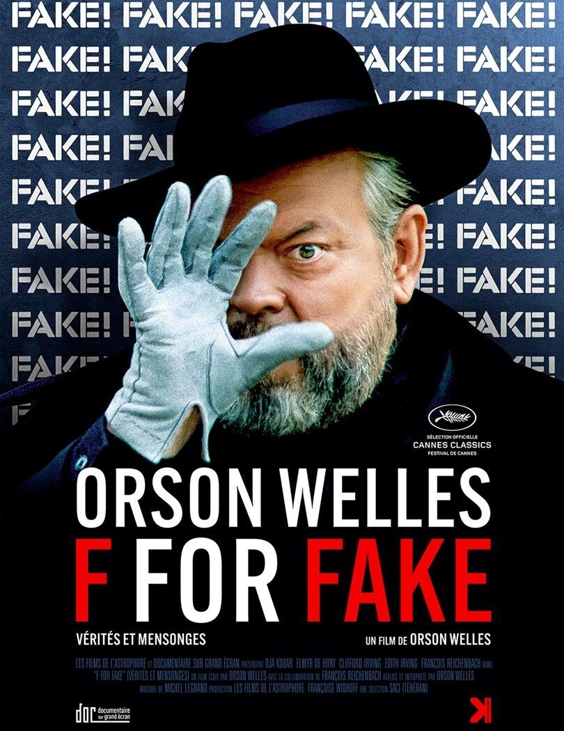 F for Fake (Orson Welles, affiche)