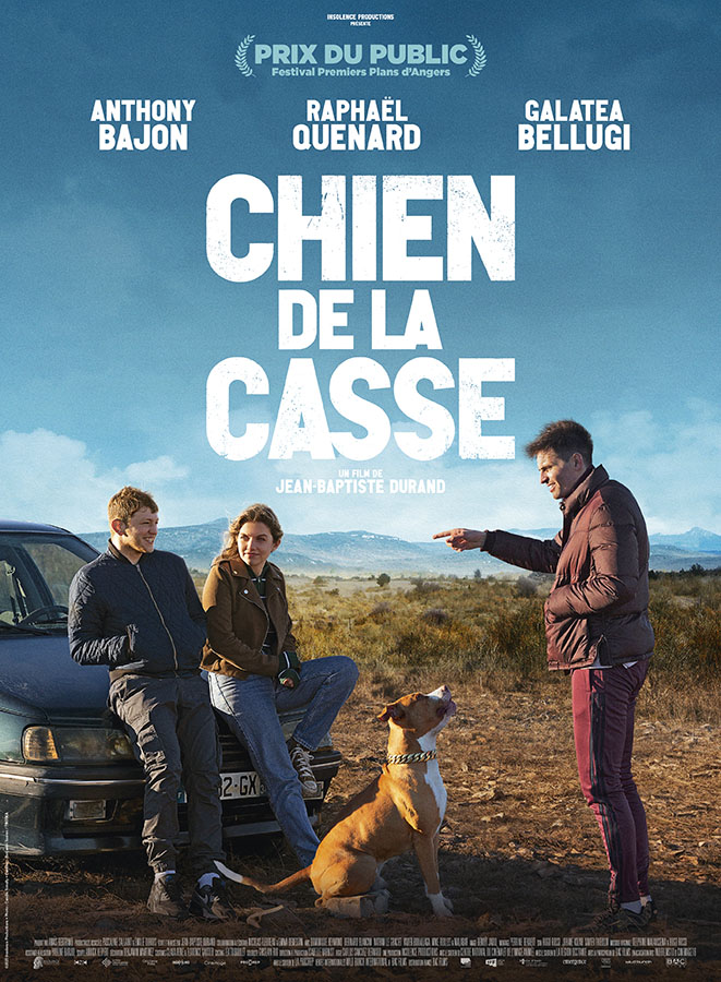 Chien de la casse, de Jean-Baptiste Durand, affiche du film (2023)