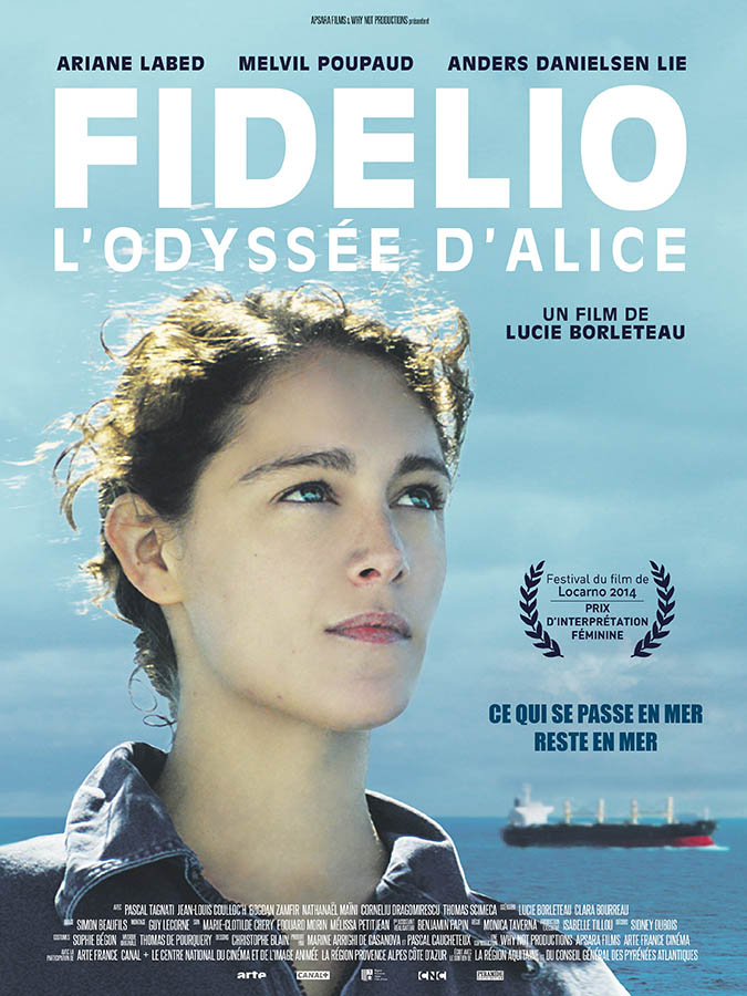 Fidelio, l'odyssee d'Alice, affiche (avec Ariane Labed)