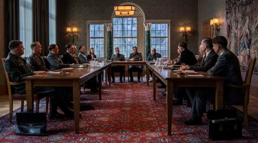 La conférence, photo d'exploitation