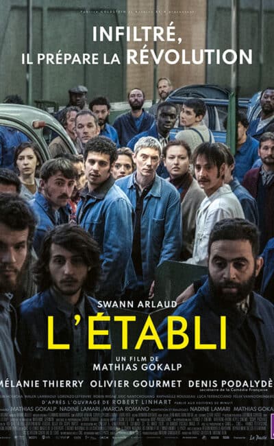 Affiche de L'établi, film de Mathias Gokalp, avec Swann Arlaud