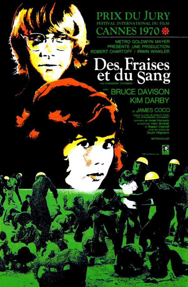Des fraises et du sang, l'affiche
