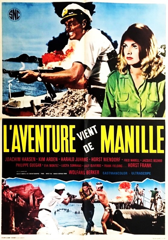 L'aventure vient de Manille, l'affiche