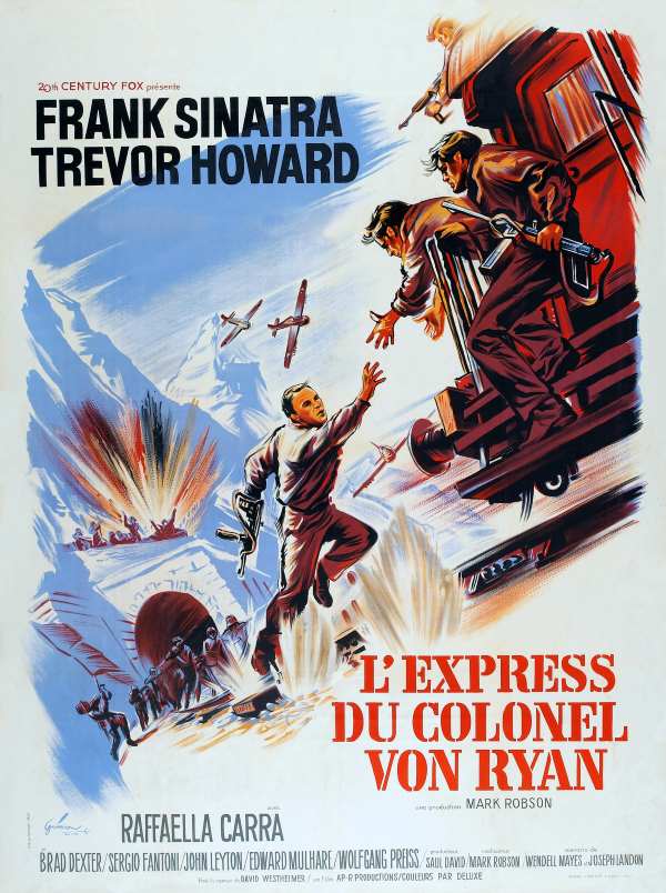 L'express du colonel von Ryan, l'affiche