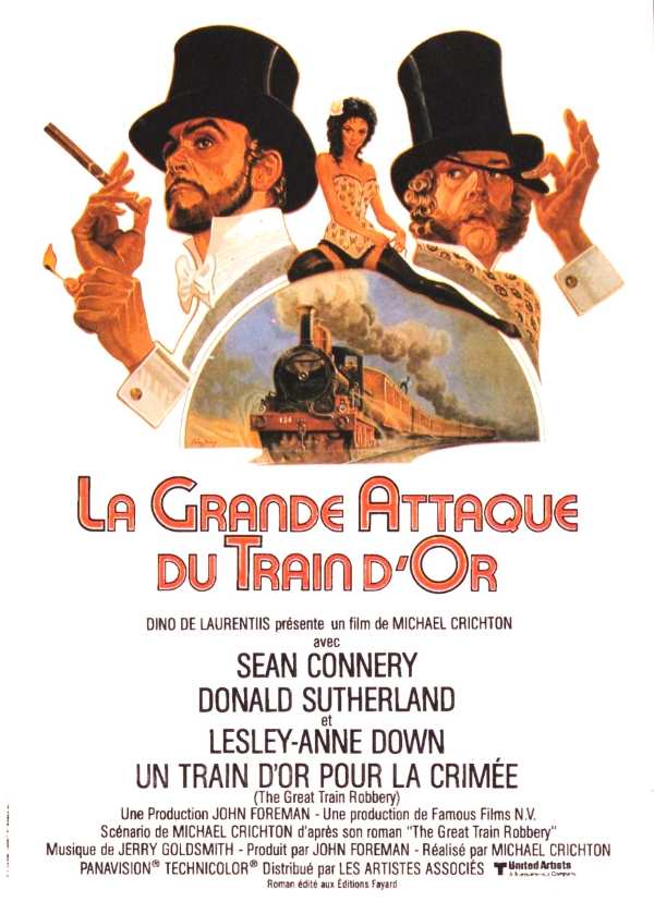 La grande attaque du train d'or, l'affiche