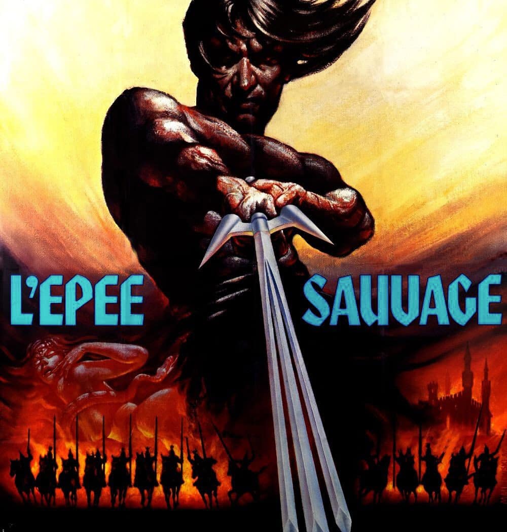 L'épe sauvage, affiche cinéma française du film d'Albert Pyun