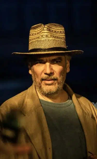 Andrea Stefano sur le tournage de Dèrnière nuit à Milan