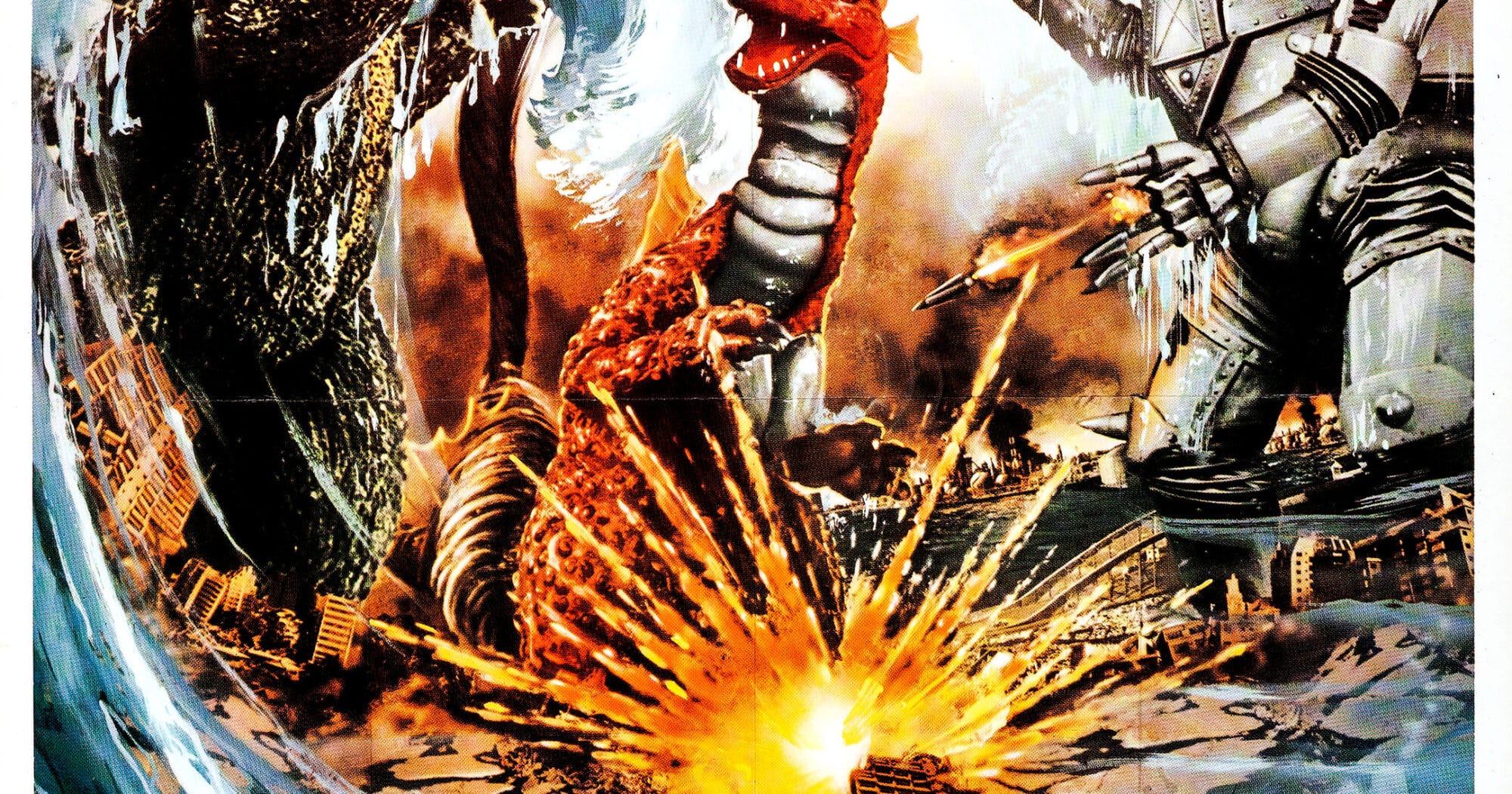 Affiche française du film "Les monstres du continent perdu"