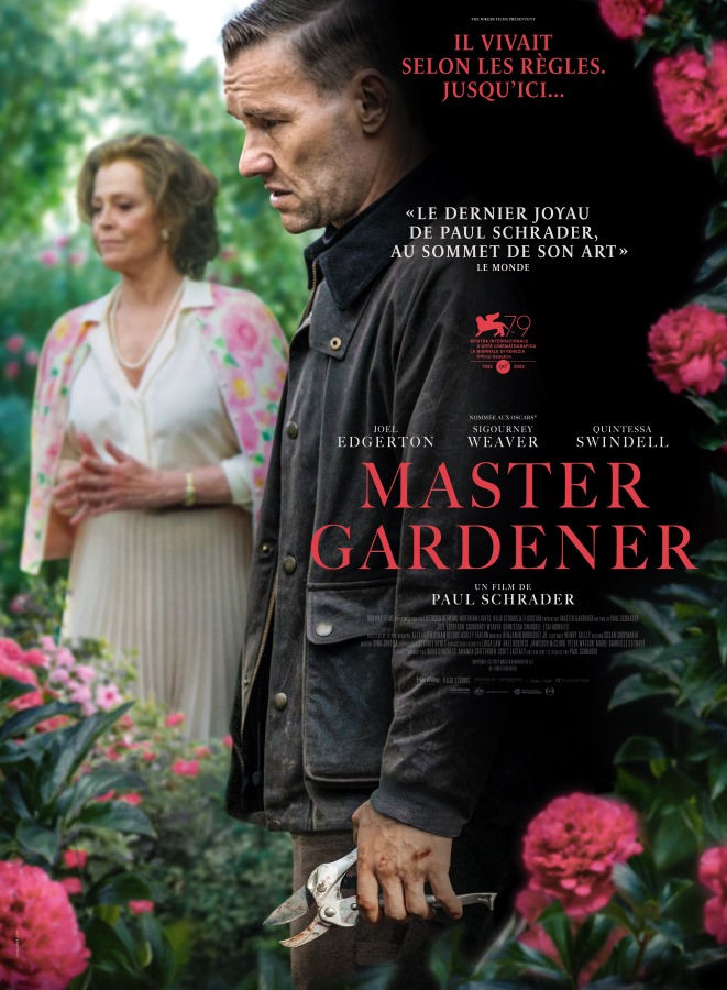 Affiche de Master Garderner de Paul Schrader (2023)
