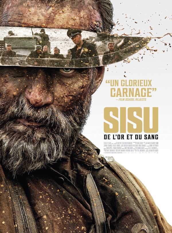 Sisu : de l'or et du sang, l'affiche