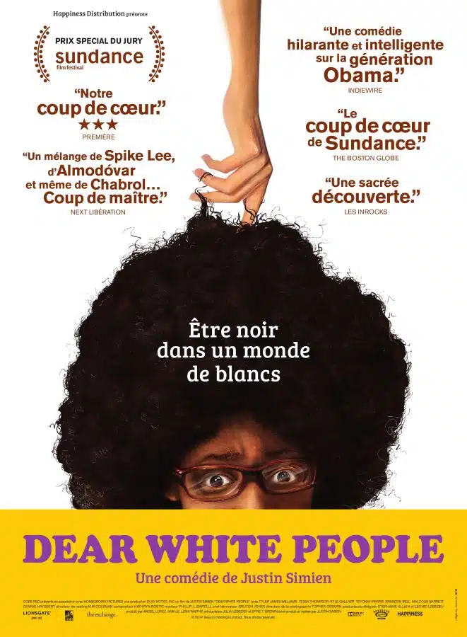 Affiche de Dear White People de Justin Simien