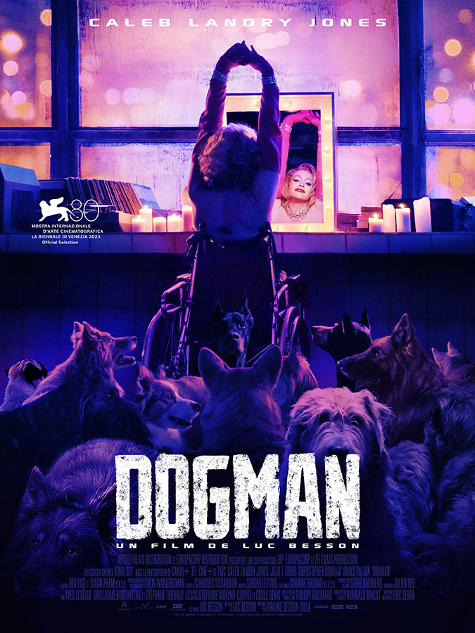 Affiche de Dogman de Luc Besson (2023)