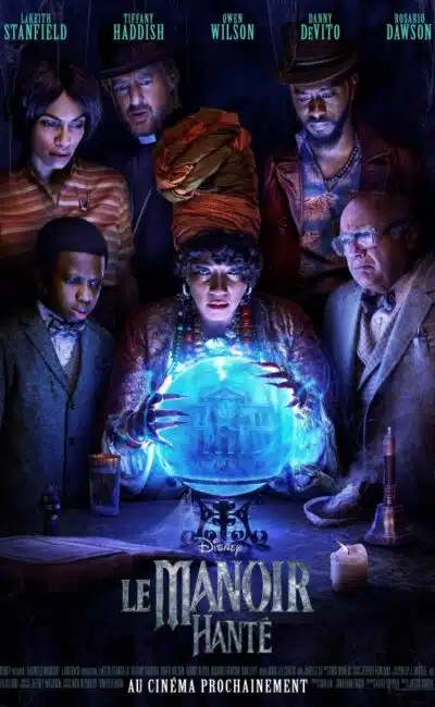 Le manoir hanté, affiche u film de Justin Simien (2023, Walt Disney)