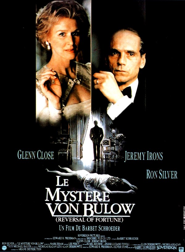 Le mystère von Bülow, l'affiche
