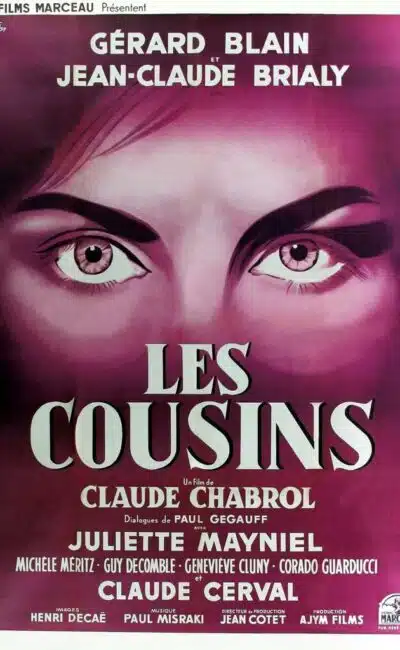 Affiche de "Les cousins" de Claude Chabrol